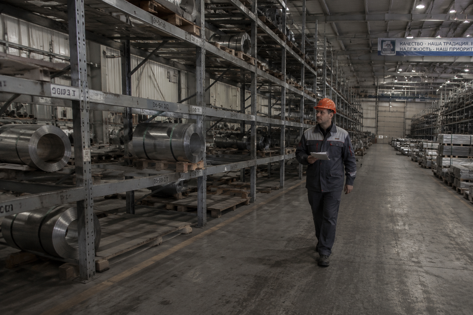 Склад металла